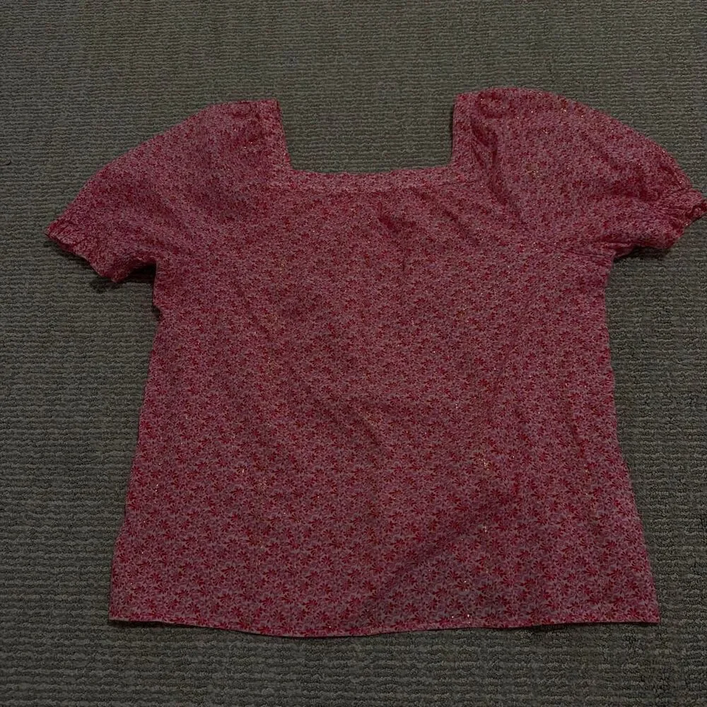LOFT pink flowy